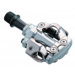 SHIMANO pedály PDM540 oboustranné SPD stříbrné