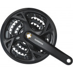 SHIMANO KLIKY FCM371 48/36/26 ČERNÉ S KRYTEM