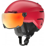 ATOMIC lyžařská helma Savor AMID visor HD red 51-55cm