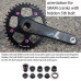 WOLF TOOTH převodník 110x38 BCD Oval pro Sram Flattop