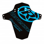 REVERSE Blatník přední MudGuard Logo Black / Light Blue