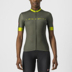 CASTELLI dámský dres Gradient, military green