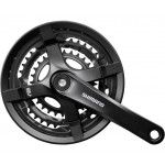 SHIMANO kliky TY501 čtyřhran 48-38-28/175 kryt černé