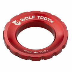 WOLF TOOTH matice Centerlock Rotor červená