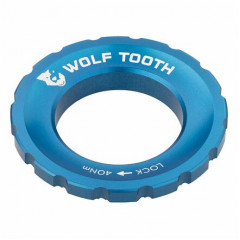 WOLF TOOTH matice Centerlock Rotor modrá