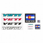 YETI STICKER PACK ASSORTED '17