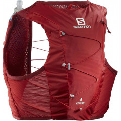 SALOMON batoh Active Skin 4 set goji berry/red M 2022