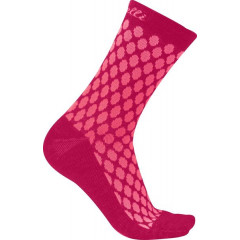 CASTELLI dámské ponožky Sfida 13, brilliant pink/fuchsia