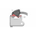 WOLF TOOTH adaptér na brzdy Post to Flat Mount