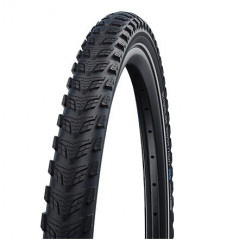 SCHWALBE plášť Marathon 365 26x2.15 ADouble Defenseix 4season GreenGuard černá+reflexní pruh