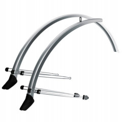 SKS Sada Blatníků Commuter Hybrid 28" 45mm – Silver