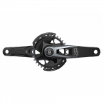 SRAM Kliky Powermeter X0 Eagle Spindle Q174 CL55 DUB MTB Wide 165mm Black 2-guards 32z T-T