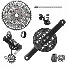 SRAM Sada XX T-Type Eagle E-MTB Bosch Transmission AXS, délka klik 165mm