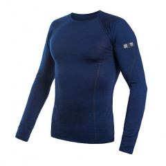 SENSOR MERINO ACTIVE pánské triko dl.rukáv deep blue