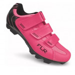 FLR Dámské MTB tretry F55 Neon Pink