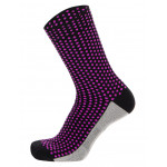 SANTINI Ponožky Sfera Medium Profile Black 44-47