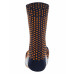 SANTINI Ponožky Sfera Medium Profile Nautica Blue 36-39