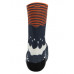 SANTINI Ponožky Optic Flashy Orange 44-47