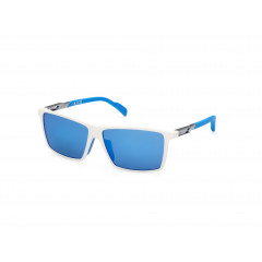 ADIDAS Sluneční brýle Sport SP0058 White/Blue Mirror