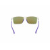 ADIDAS Sluneční brýle Sport SP0058 White/Gradient Or Mirror Violet