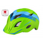 ETAPE dětská cyklistická přilba PLUTO LIGHT, zelená/modrá mat