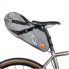 WOHO podsedlová brašna X-TOURING DRY BAG Honeycomb Iron šedá M