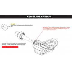 LOOK Nářadí Blade carbon tool