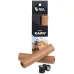WOLF TOOTH gripy KARV 6.5mm hnědá