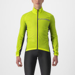 CASTELLI pánská větrovka Squadra Stretch, electric lime/dark gray