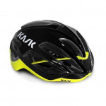 KASK přilba Protone black/yellow fluo M/52-58cm 52-58cm