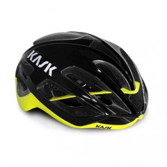 KASK přilba Protone black/yellow fluo M/52-58cm 52-58cm