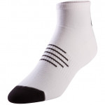 PEARL IZUMI ponožky Elite Low white Big logo black - XL 44 +