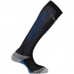 SALOMON ponožky Winter compression black/blue