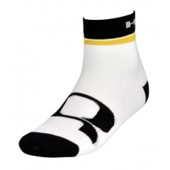 HQBC ponožky Q CoolMax bílo/žluté - XL 43-47