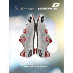 GAERNE tretry sil.Stilo Carbon white-red - 48