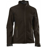 SALOMON bunda Active Softshell W brown/black