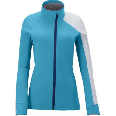 SALOMON bunda Momentum 3 Softshell W blue/white 12/13