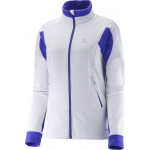 SALOMON bunda Momentum Softshell W white/violet 16/17