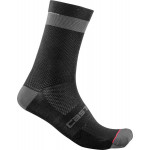CASTELLI pánské ponožky Alpha 18, black/dark gray