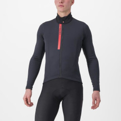 CASTELLI pánský dres Entrata Thermal, light black/red