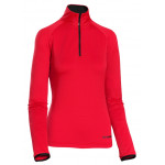 ATOMIC SNOWCLOUD FLEECE ZIP NECK - True Red vel. M