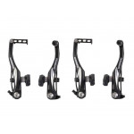SHIMANO ČELISTI BRZDOVÉ ALIVIO BRM422 ČERNÉ