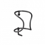 TOPEAK košík na lahev FEZA CAGE TUBULAR CARBON R10S černá