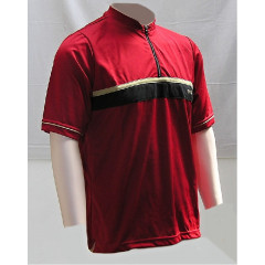 PEARL IZUMI dres Mesa Top tmavý červený -
