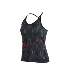 PEARL IZUMI triko W Symphony Tank Print black spyro -