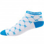 PEARL IZUMI ponožky Elite LE Low W bílo/modré logo -