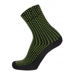 SANTINI Ponožky Sfera Green Fluo M