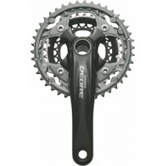 SHIMANO kliky Deore M590 Holl.II 42-32-24/175 10s černé