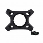 SRAM SPIDER MAHLE 107BCD GEN2 BLACK (NO CHAIN RING, INCLUDING CHAINRING BOLTS)