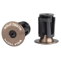 WOLF TOOTH koncovky BARPLUG aluminium/espresso